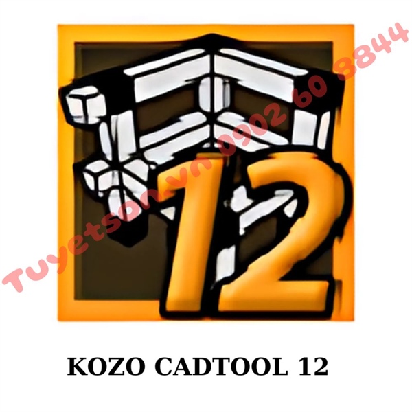 display Dịch vụ cài phần mềm Kozo Cadtool 12 tiếng Nhật 1