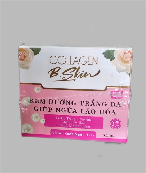 Kem B.Skin Collagen dưỡng trắng da, ngừa lão hóa 20g