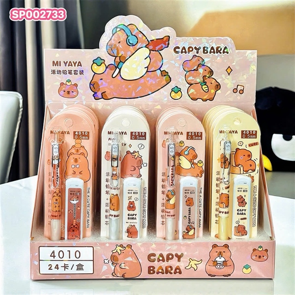 Set Bút Chì Kim, Kèm Hộp Ngòi Capybara