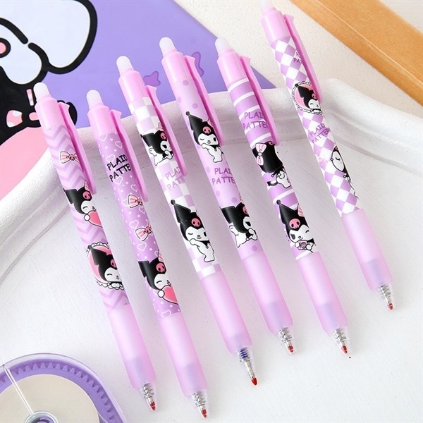 Bút Gel Xoá Được, Gia Đình Sanrio Dễ Thương, Mực Xanh