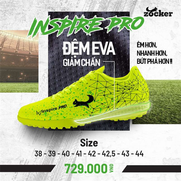 Giày Zocker Inspire Pro