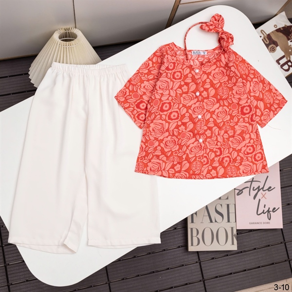 BG BÀ BA GẤM QUẦN MÀU KÈM PHỤ KIỆN CÀI SIZE 4-14,R6