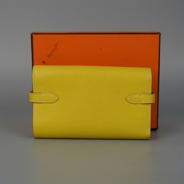 Ví Hermes vàng Square R (2014) KG+