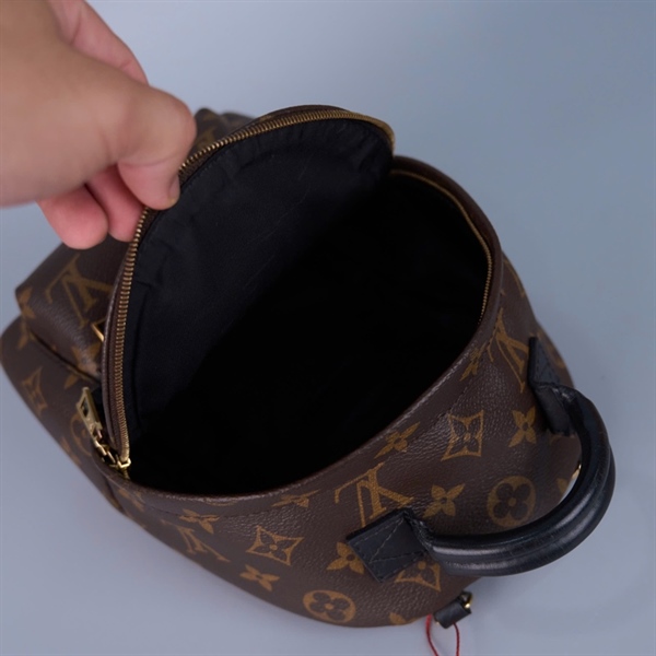 Balo LV hoa nâu (AR1106) 2 strap +