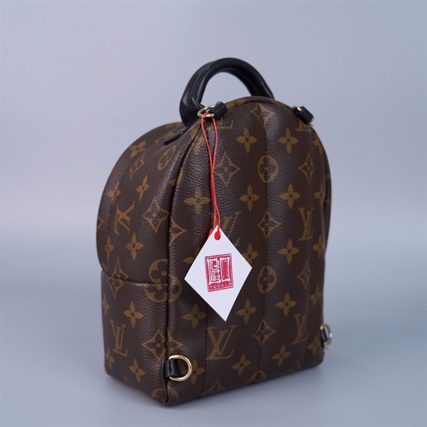 Balo LV hoa nâu (AR1106) 2 strap +