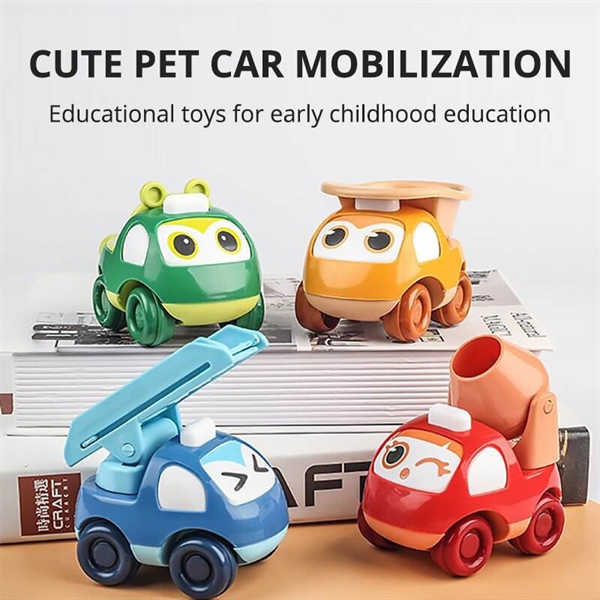Xe công trình mini dễ thương chạy cót