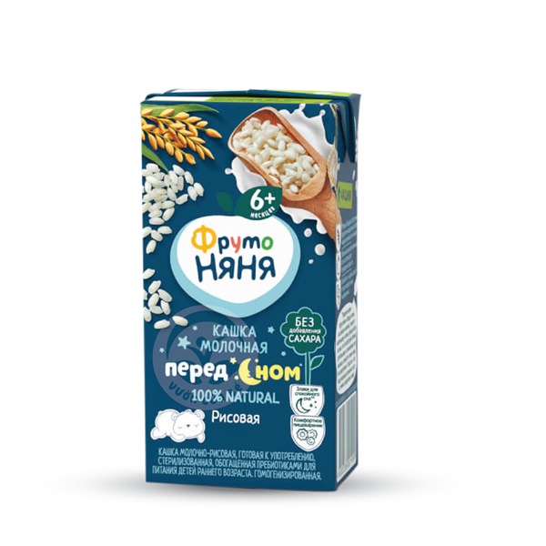 Sữa đêm Fruto vị gạo 200ml 6m+