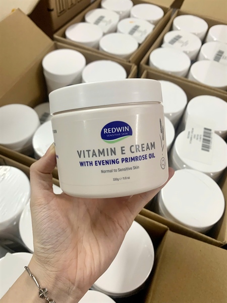 Kem Dưỡng Vitamin E Cream Redwin 330g( HŨ Tròn Vàng) mẫu mới - Ảnh 1
