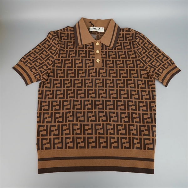Áo thun Fendi màu nâu (PN) +