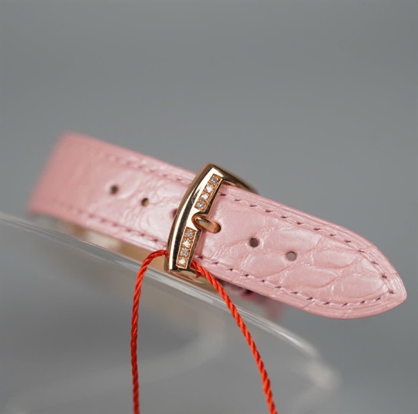 Đồng hồ Franck Muller Long Island hồng (đã kiểm định) (N91) sz25 (HC) + 26x36mm