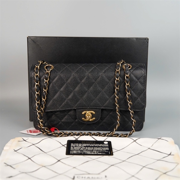 Túi Chanel Classic đen (8138911) sz26 KG+