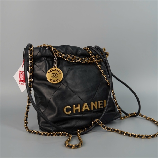 Túi Chanel hobo đen TL42T406 sz20 (HC)+