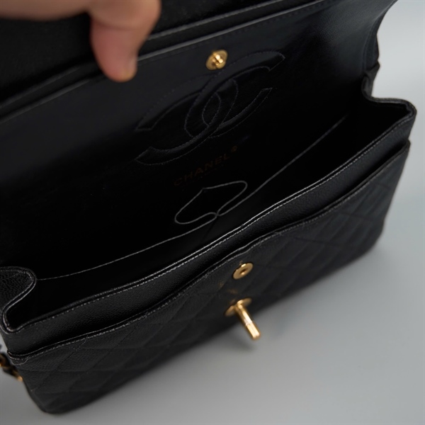 Túi Chanel Classic đen (8138911) sz26 KG+