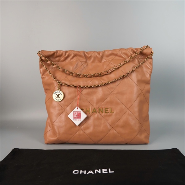 Túi Chanel hobo màu nâu (X3UK78AC) sz40 (HC) +
