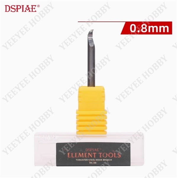 DỤNG CỤ MÔ HÌNH DSPIAE - HC-01~HC-10 - MŨI CHISEL MÓC CÂU BẰNG THÉP VONFRAM