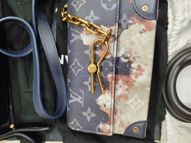 Túi LV Steamer xanh sz17 (HC) +