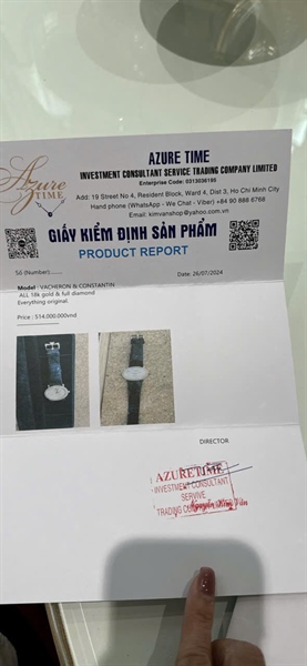 Đồng hồ Vacheron Constantin mặt tròn quai đỏ (629271) sz32 KG+