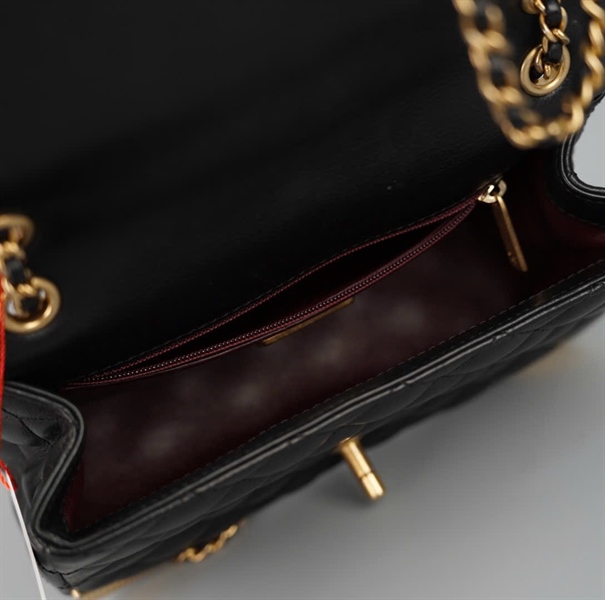 Túi Chanel đen góc vàng (24302269) sz20 (HC) +