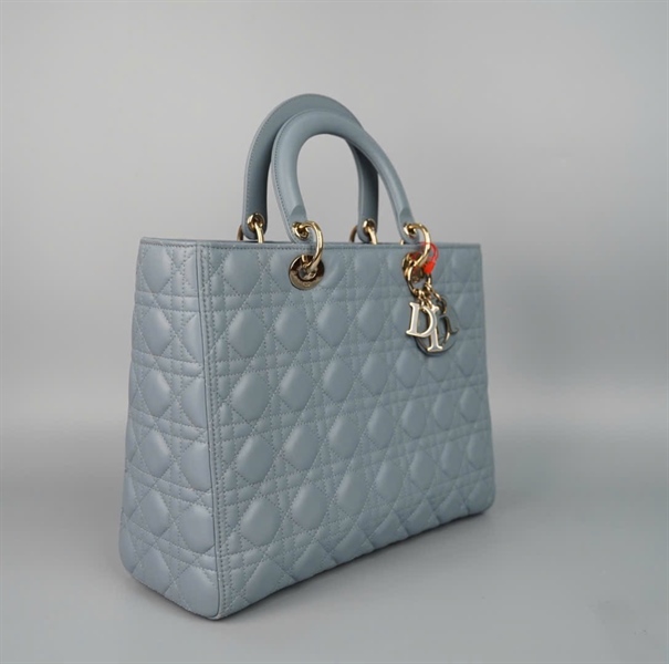 Túi Dior Handle xanh xám (29-MA-1200) sz32 (HC) +