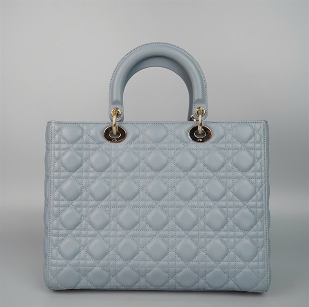 Túi Dior Handle xanh xám (29-MA-1200) sz32 (HC) +