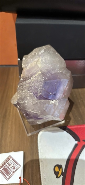 Đá phong thủy thạch anh tím +