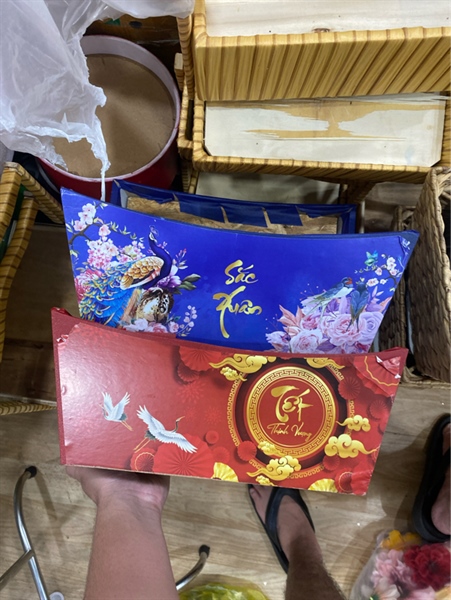 Thuyền Vạc Xanh - Đỏ