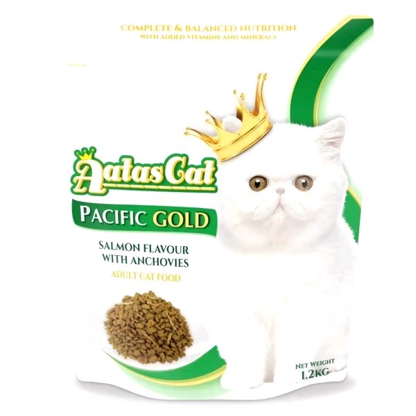 Hạt AatasCat mix cá cơm cho mèo trưởng thành 1.2kg
