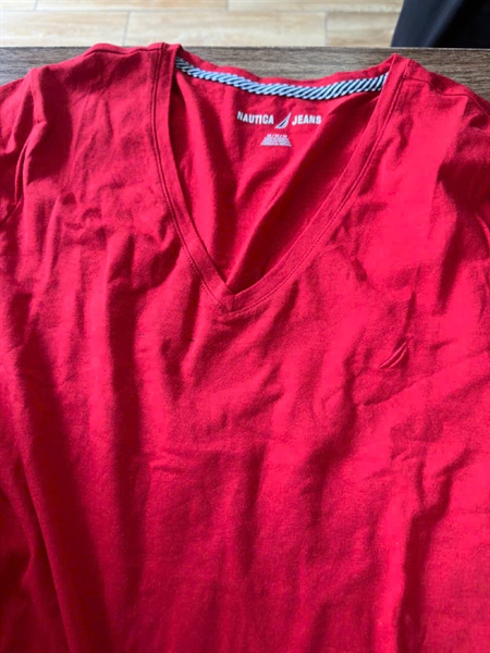 ÁO THUN NAUTICA ĐỎ SIZE M