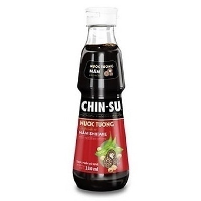 Nước tương nấm akiitake Chinsu 330ml Chinsu Mushroom akiitake Soy Sauce 330ML131