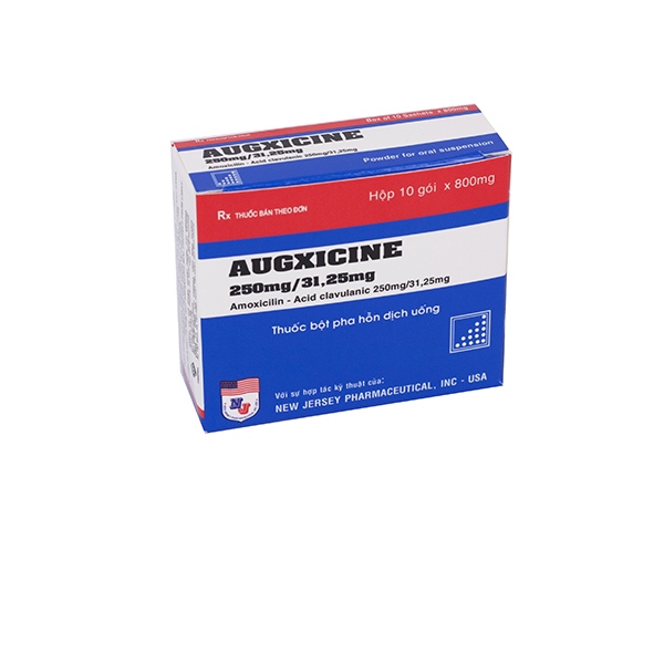 Augxicine 250mg/31,25mg vidipha (h/10g)