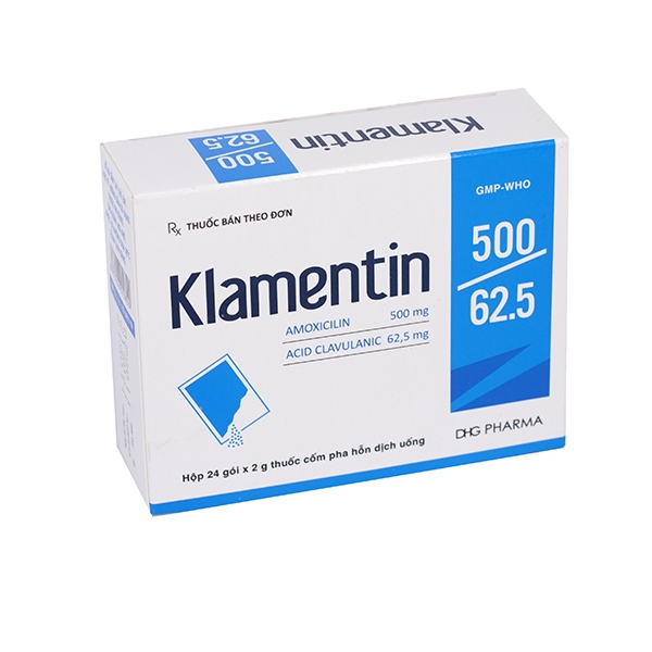 Klamentin 500/62.5 dhg (h/24g)