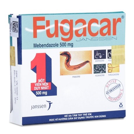 Fugacar 500mg original - janssen (h/1v)