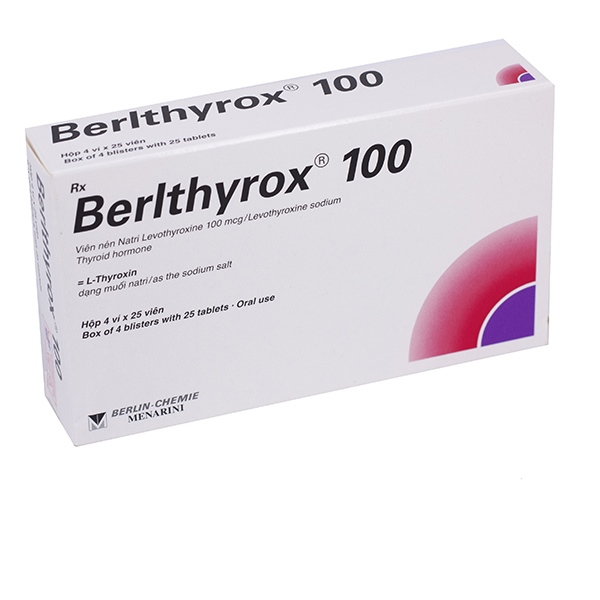 (date cận T8.2026) Berlthyrox 100mcg menarini (h/100v)