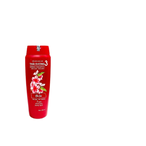 Dầu Gội Dược Liệu Thái Dương 3 Hoa Đào (c/200ml)