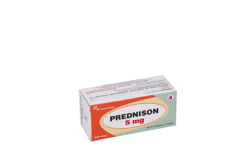 Prednison 5mg domesco (h/100v nén)