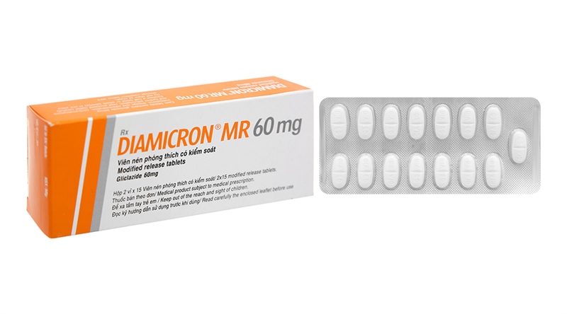 Diamicron MR 60mg Servier (H/30v)