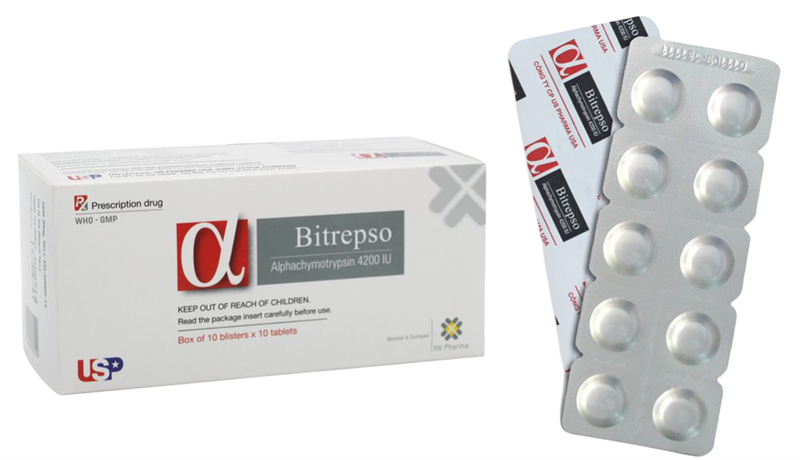 Bitrepso alphachymotrpsin 4200 usp (h/100v)