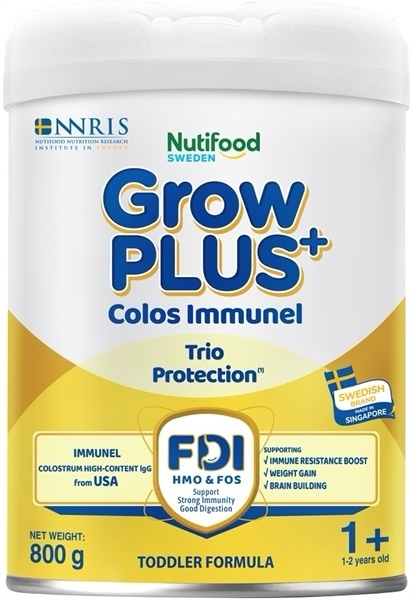 Sữa bột Grow plus+ Colos immunel 1+ 800g