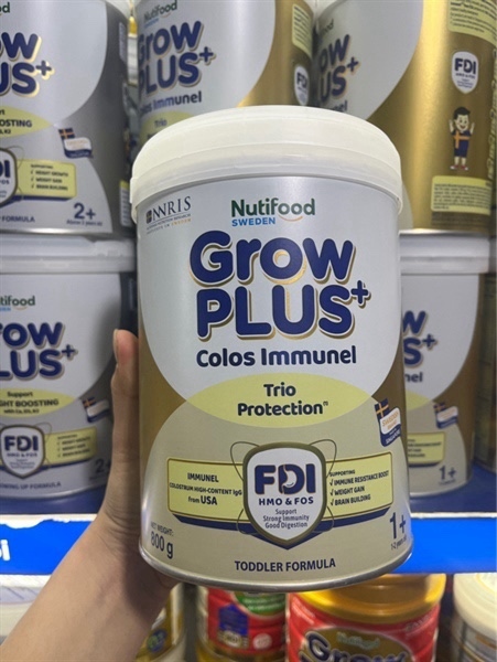 Sữa GROWPLUS Colos immunel 0+ 400g