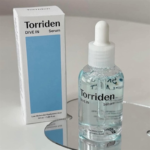 Serum Torriden DIVE-IN Low Molecular Hyaluronic Acid dưỡng ẩm, phục hồi da, sáng bóng da 50ml