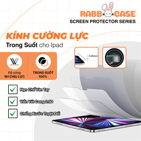 Kính cường lực dành cho các dòng iPad