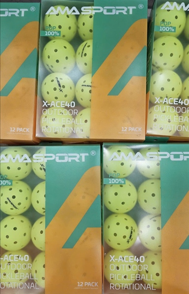 Bóng thi đấu PICKLEBALL AMA X-ACE40 (35K/Quả)