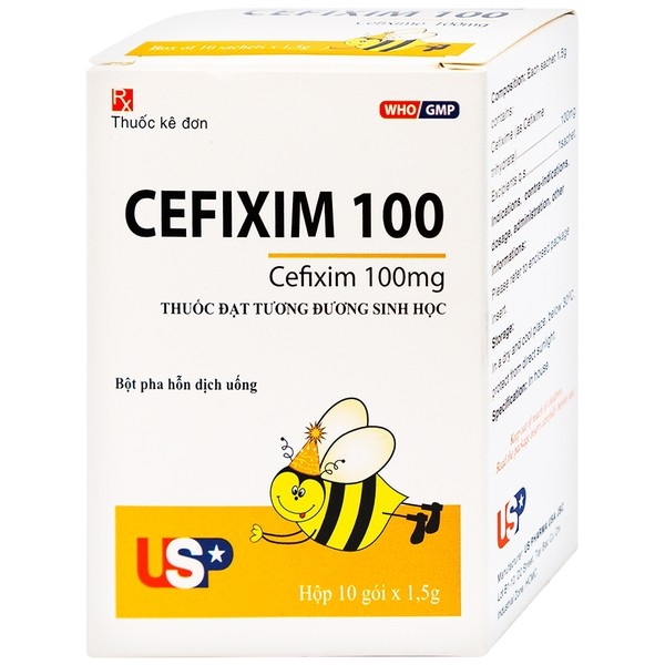 Cefixim 100mg usp (h/10g/1.5g)(con ong)