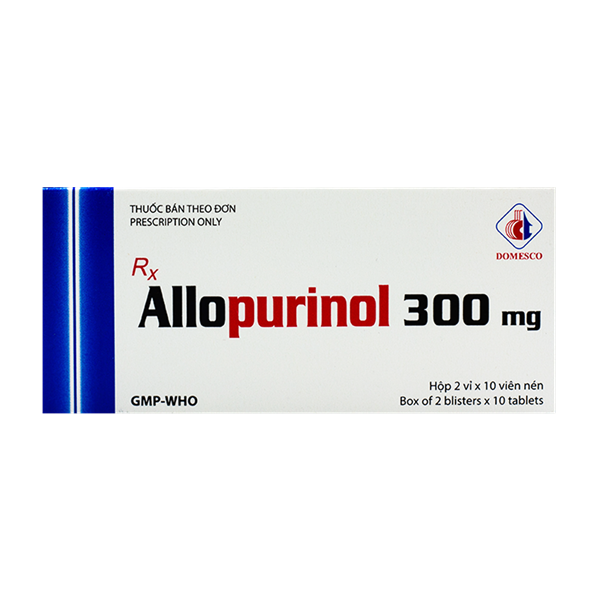Allopurinol 300mg domesco (h/20v)