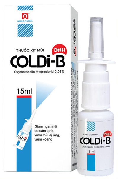 Xịt mũi coldi b namha (c/15ml)