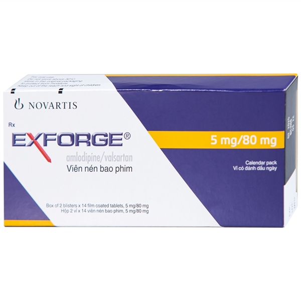 Exforge 5/80mg novartis (h/28v)