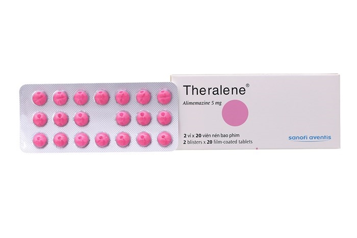 Theralene 5mg sanofi (h/40v)