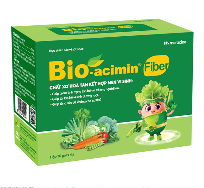 Bio-acimin Fiber Việt Đức (h/30g) (xanh lá)
