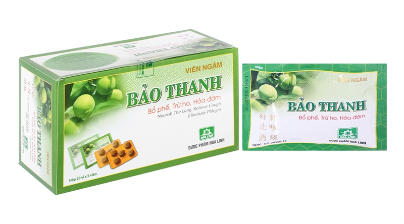 Bảo thanh ngậm xanh hoa linh (h/100v)