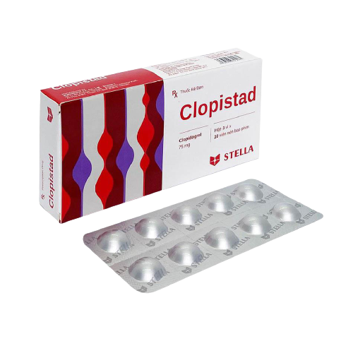 Clopistad clopidrogel 75mg stella (h/30v)